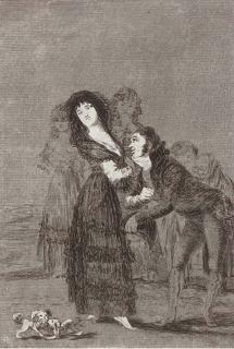 Francisco De Goya Y Lucientes - Los Caprichos: Plates 27; 51; 52; and 56 (H. 62; 86; 87; and 91)