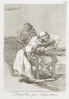 Francisco de Goya Y Lucientes - Qual la descoñan!, plate 21 from: Los Caprichos (Delteil 58; Harris 56)