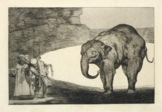 Francisco de Goya y Lucientes - Quien se Pondrá el Cascabel Gato?, from Los Proverbios (D. 222; H. 268)