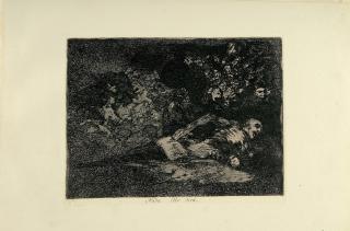 Francisco de Goya - 2 Bll. der Folge: Los Desastres de la Guerra