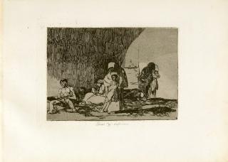 Francisco de Goya - 2 Bll.: Los Desastres de la Guerra (Die Schrecken des Krieges).