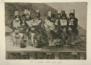 Francisco de Goya - 2 Bll.: Los Desastres de la Guerra (Die Schrecken des Krieges).