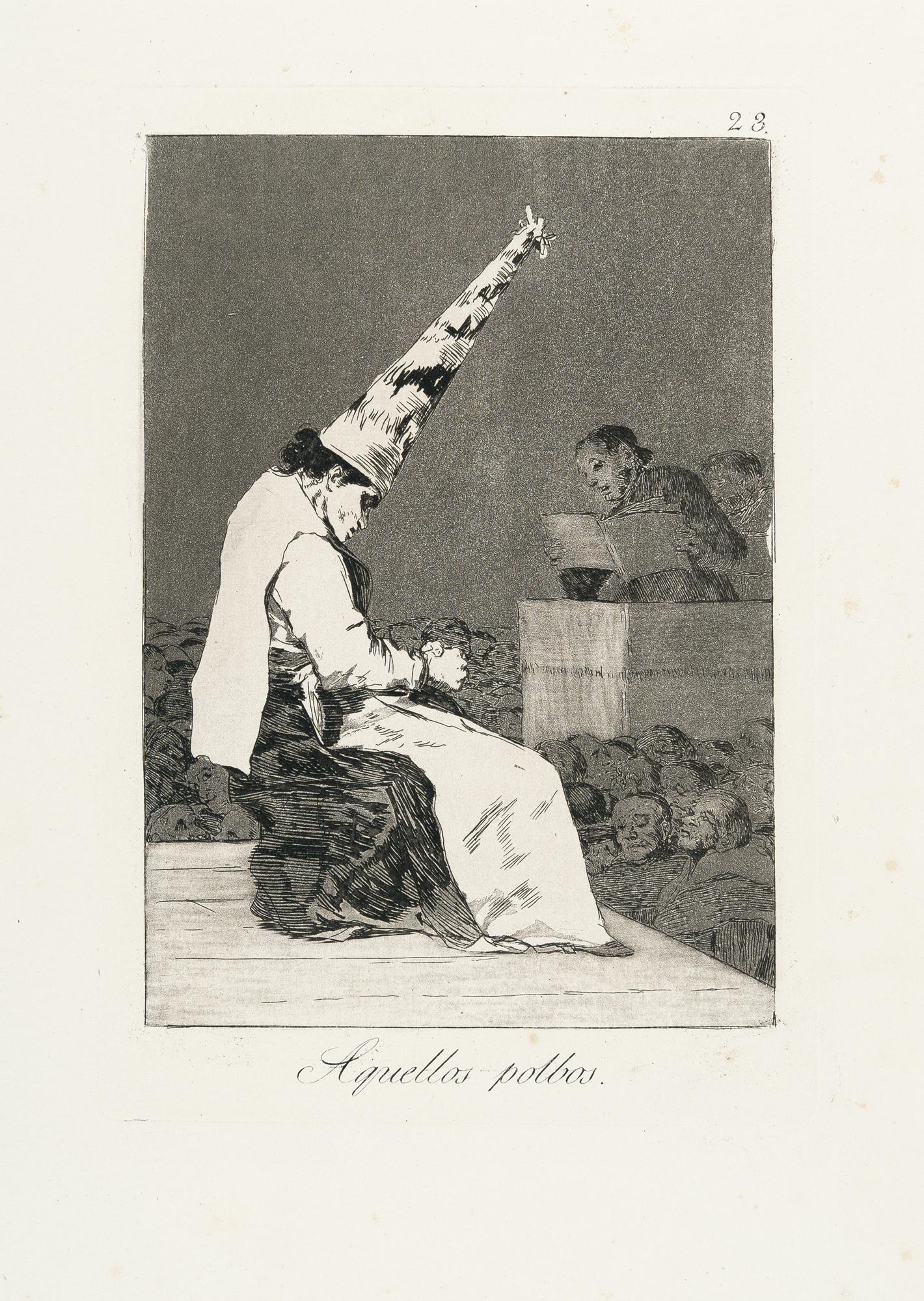 Francisco de Goya - Aquellos polbos (Aus Staub wird Schmutz)