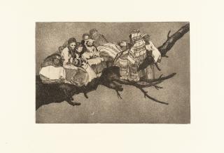 Francisco de Goya - Disparate ridiculo (Ridiculous folly)