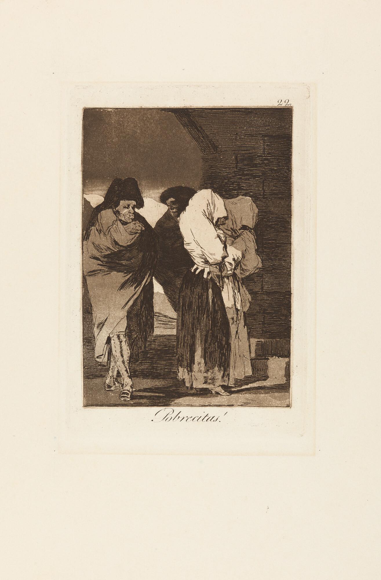 Francisco de Goya - Pobrecitas!