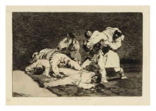 Francisco de Goya - Será lo Mismo (plate 21 from Los Desastres de la Guerra) (D. 140; H. 141)