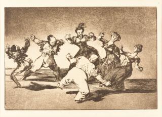 Francisco de Goya - Si Marina Bayló, tome lo que halló.