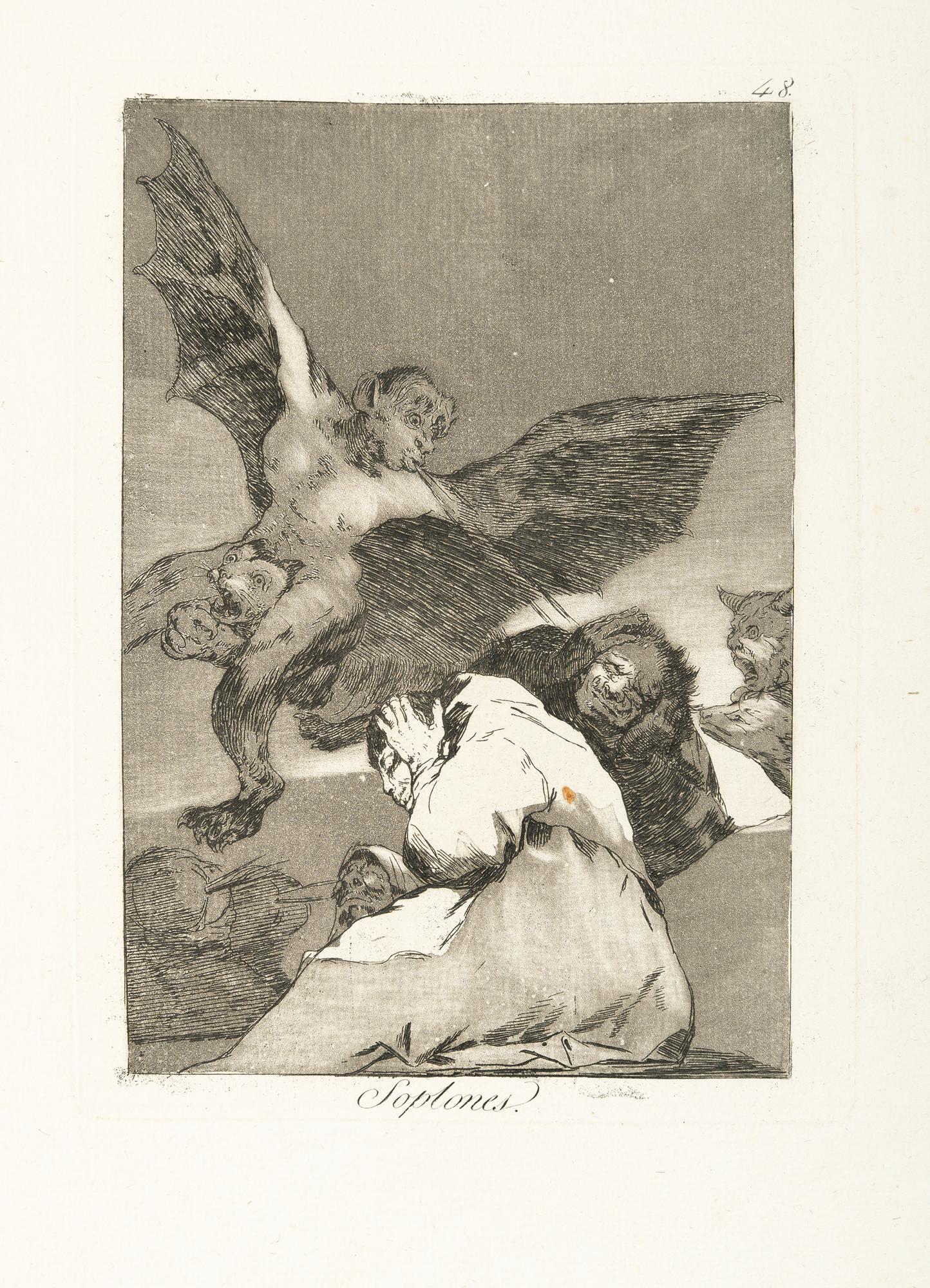 Francisco de Goya - Soplones (Der Ohrenbläser)