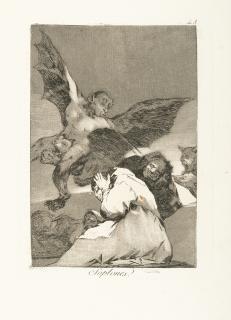 Francisco de Goya - Soplones (Der Ohrenbläser)