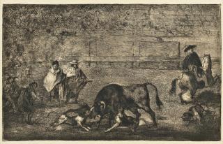 Francisco de Goya - Two plates, from Tauromaquia (Harris 239-242)
