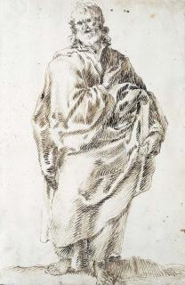 Francisco De Herrera The Elder - An apostle holding a book