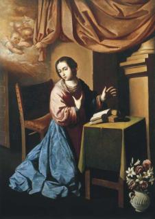 Francisco de Zurbarán - Anunciación