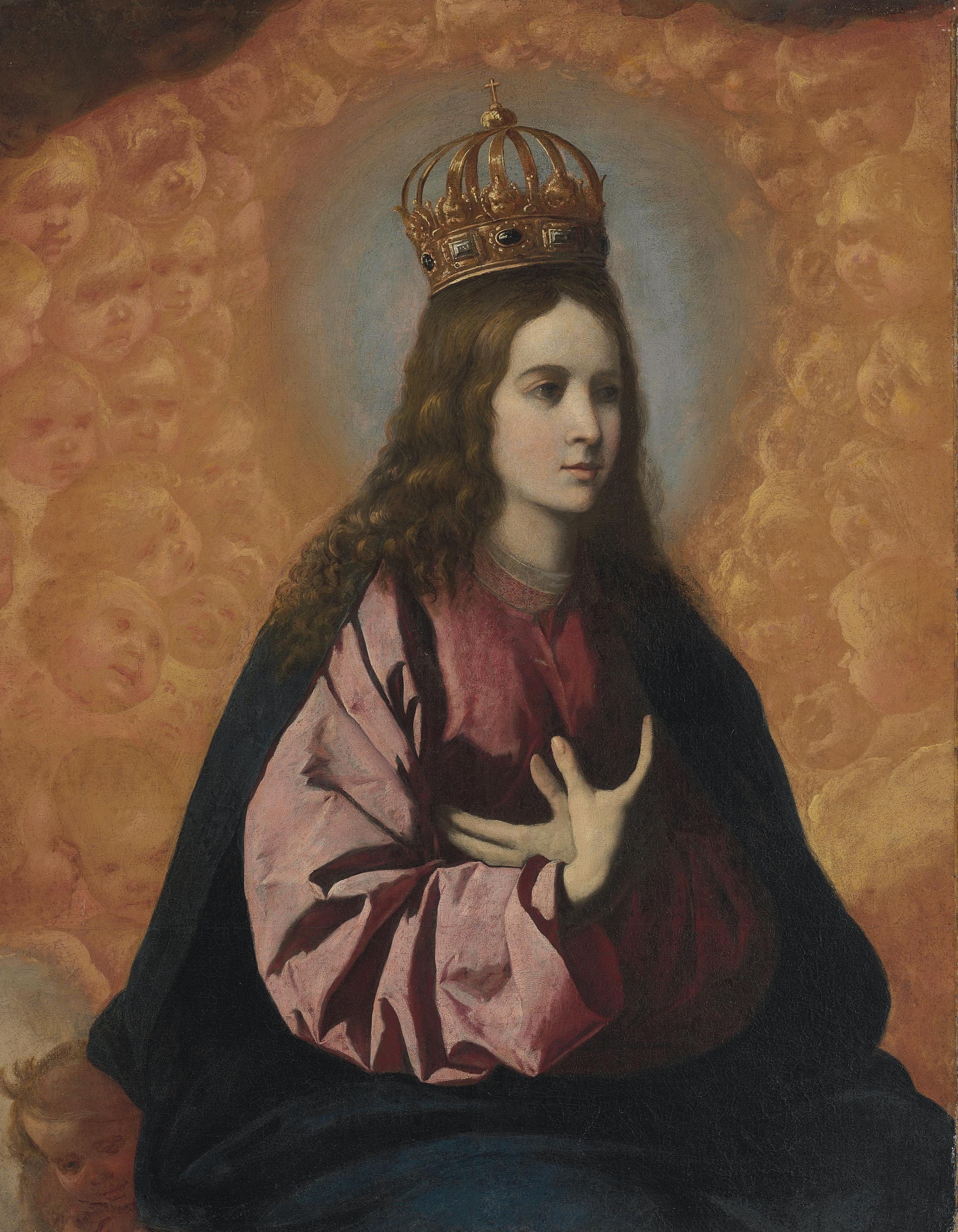 Francisco de Zurbarán - Regina Angelorum