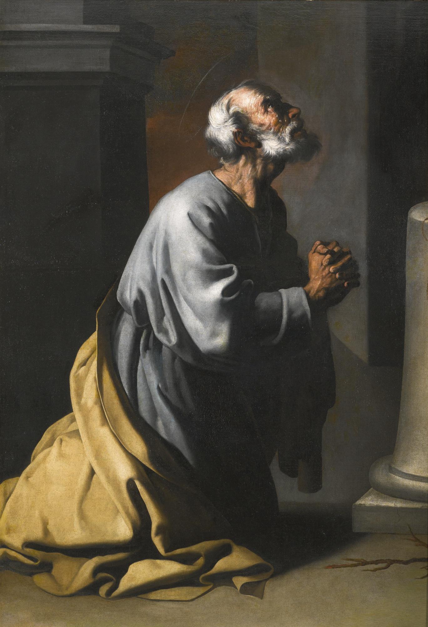 Francisco De Zurbarán - The Penitent Saint Peter