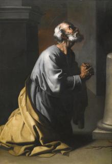 Francisco De Zurbarán - The Penitent Saint Peter