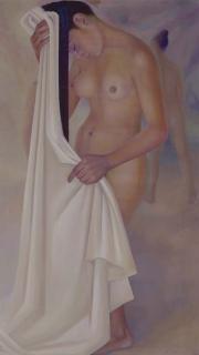 Francisco Dosamantes - Desnudo Peinándose