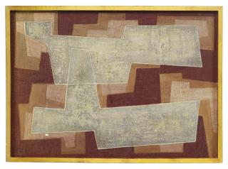 Francisco Farreras - Composición en rojo y blanco