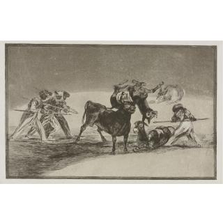 Francisco Goya y Lucientes - La Tauromaquia: Plates 7 And 17 (D. 230 And 241; H. 210 And 221)