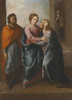 Francisco Herrera The Elder - The Visitation