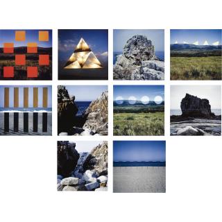 Francisco Infante - Artefakty: A Collection Of 10 Ciba-Chrome Prints 1976-1993  Comprising: 4 From The Series Applikatsii  (1993) 5 From The Series Geometricheskie Gorizonty (1992) 1 From The Series Zhizn\' Treugol\'Nika (1976)