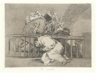 Francisco José De Goya Y Lucientes - Asi sucedio, Plate 47, from \'Los Desastres de la Guerra\'