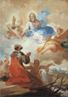 Francisco José De Goya Y Lucientes - The Appearance of the Virgen del Pilar to Saint James