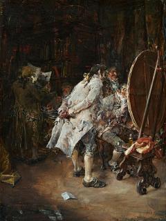 Francisco José Domingo y Marqués - Im Atelier des Malers