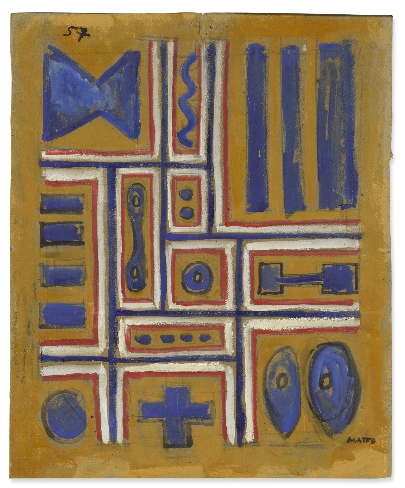 Francisco Matto - Constructivo Azul