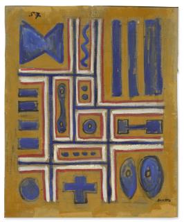 Francisco Matto - Constructivo Azul