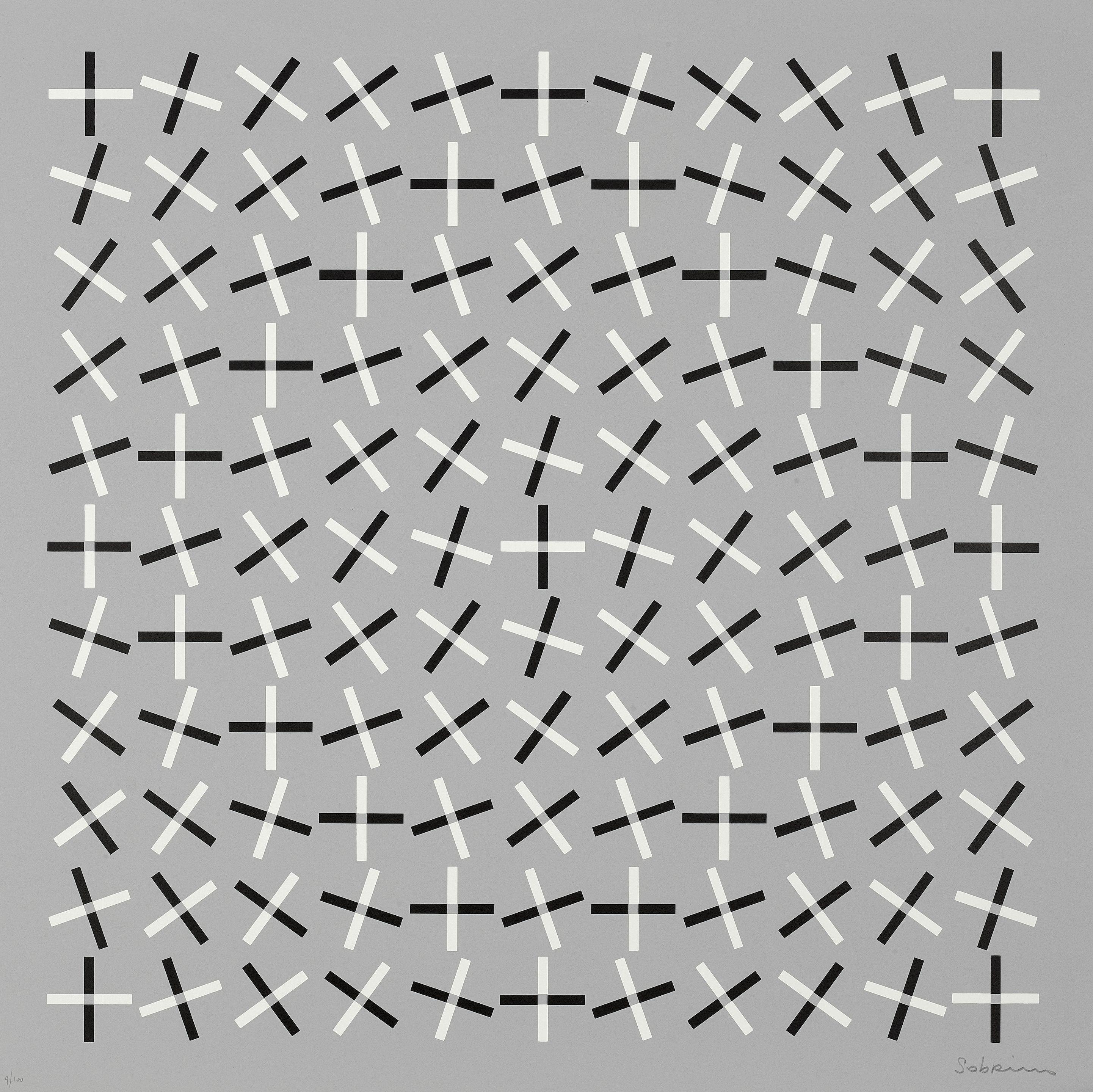 Francisco Sobrino - Untitled, from Kinetic Portfolio: Asis; Cruz-Diez; Demarco; Sempere; Sobrino