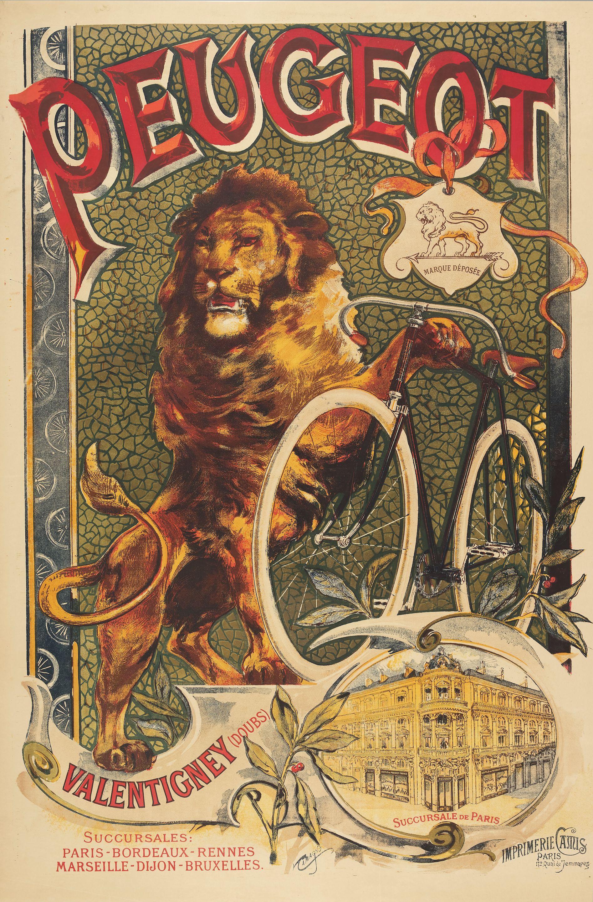 Francisco Tamagno - Peugeot. Valentigney