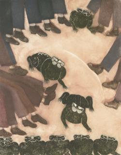 Francisco Toledo - A Group Of Four Prints: Hombre Y Gatos, Sapos Y Ranas (Sapos Y Zapatos, Ocho Sapos), Sapos Con Piez, Los Pájaros