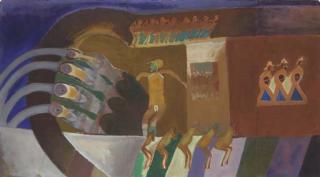 Francisco Toledo - Figuras Con Animales (Triptych)