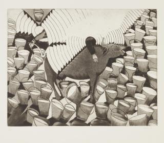 Francisco Toledo - La Vaca De Las Mil Cubetas (The Cow of a Thousand Pails)