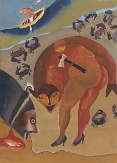 Francisco Toledo - Mujer Y Cangrejos