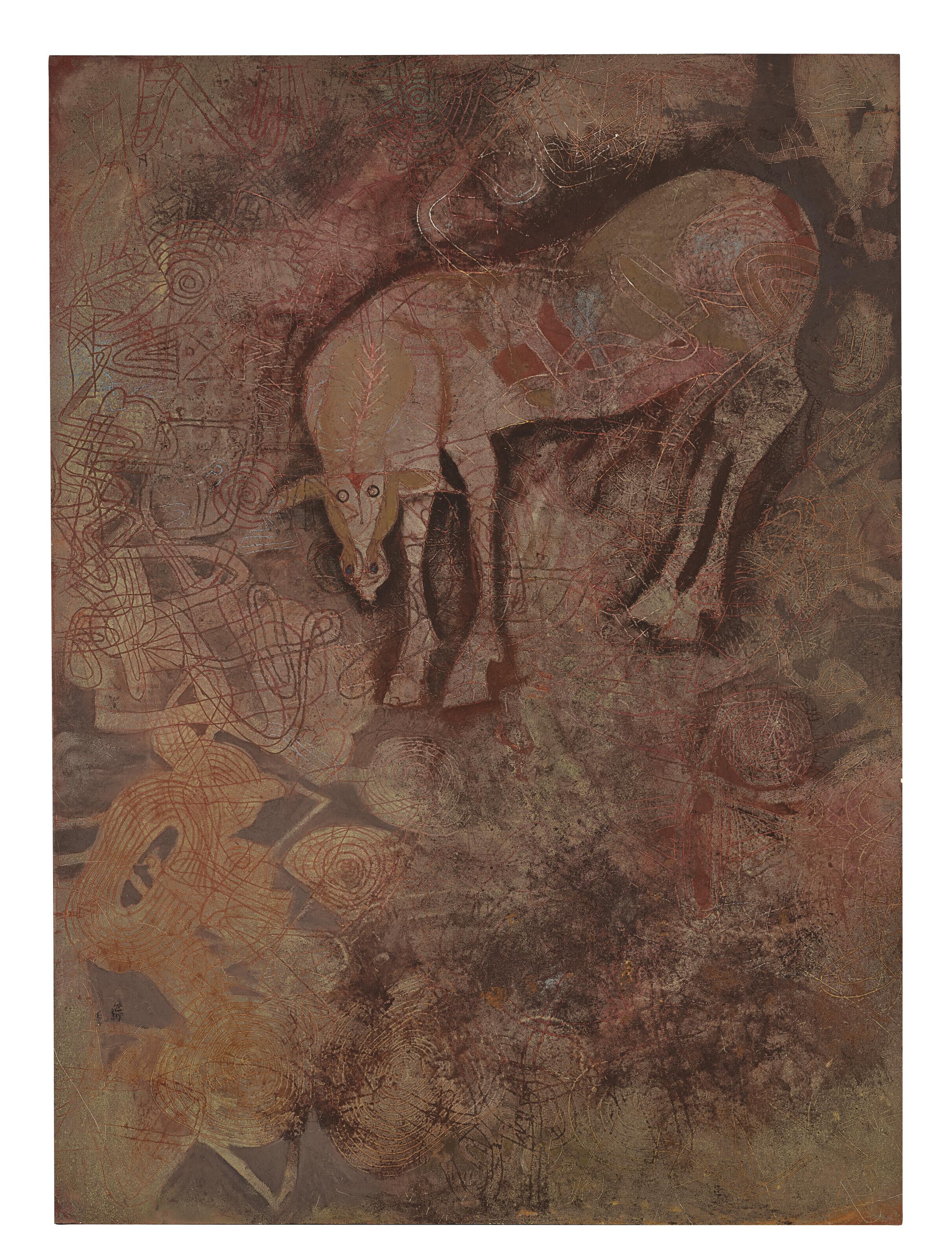 Francisco Toledo - Vaca en un laberinto