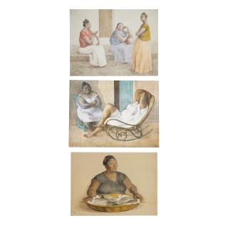 Francisco Zúñiga - A Group of 3 Lithographs 3