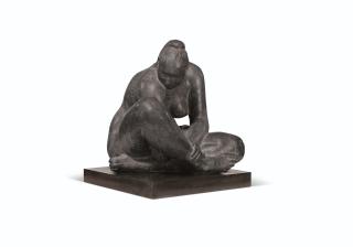 Francisco Zúñiga - Desnudo de Silvia con el pelo largo