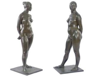 Francisco Zuñiga - Desnudo de Victoria de pie