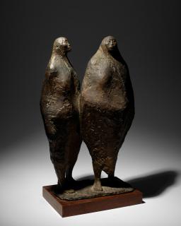 Francisco Zúñiga - Dos mujeres de pie