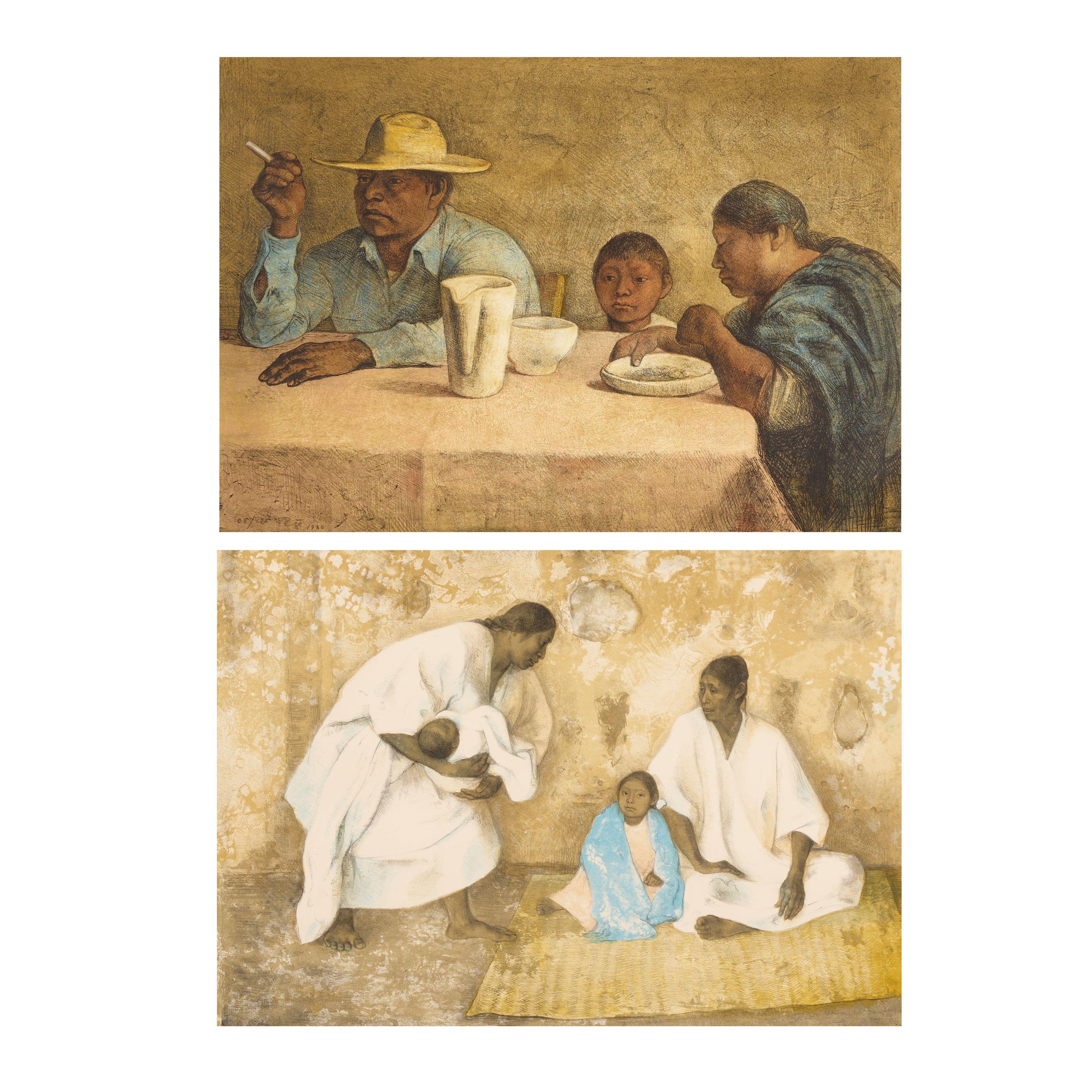 Francisco Zúñiga - Familia Indígena I; La Comida 2