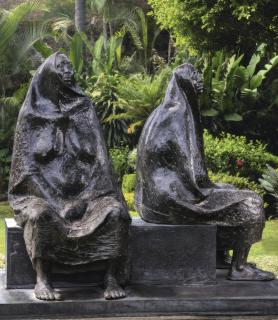 Francisco Zúñiga - Madre E Hija Sentada