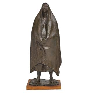 Francisco Zúñiga - Mujer de pie con rebozo