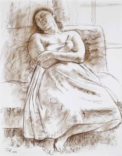 Francisco Zúñiga - Mujer Descansando