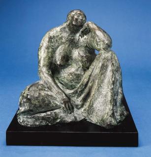 Francisco Zuñiga - Mujer Sentada con Brazo en la Rodilla (Seated Woman with Arm on Knee)