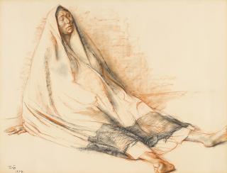 Francisco Zúñiga - Mujer sentada