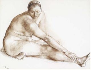 Francisco Zúñiga - Mujer sentada