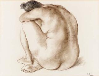 Francisco Zúñiga - Mujer sentada