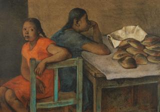 Francisco Zúñiga - Niñas con Panes