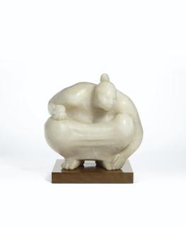 Francisco Zúñiga - Yucateca De Cuclillas Con Naranja